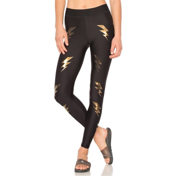 Ultracor Lighting Bolt Print Leggings - Picture 1 of 9